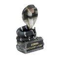 Cobra School Mascot Sculpture w/Engraving Plate